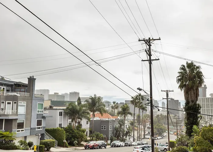 Villa Historic House With Ocean View Center Of Sd San Diego