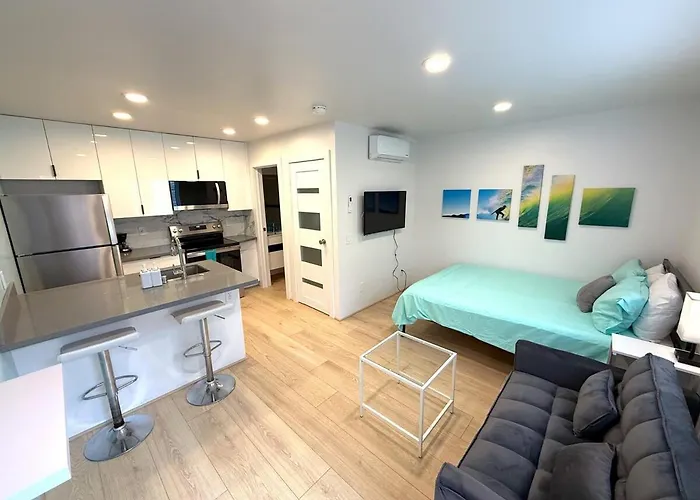 Casaviva Sol - Modern Pet-Friendly Studio With Patio & Shared Yard - Walk To Eats & Coffee, 5 Min To Gaslamp & Beaches San Diego que aceita animais de estimação